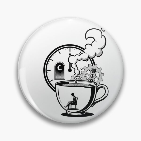 Item preview, Midnight Coffee Thoughts – Time, Mind & Silence designed and sold by RTchopy.