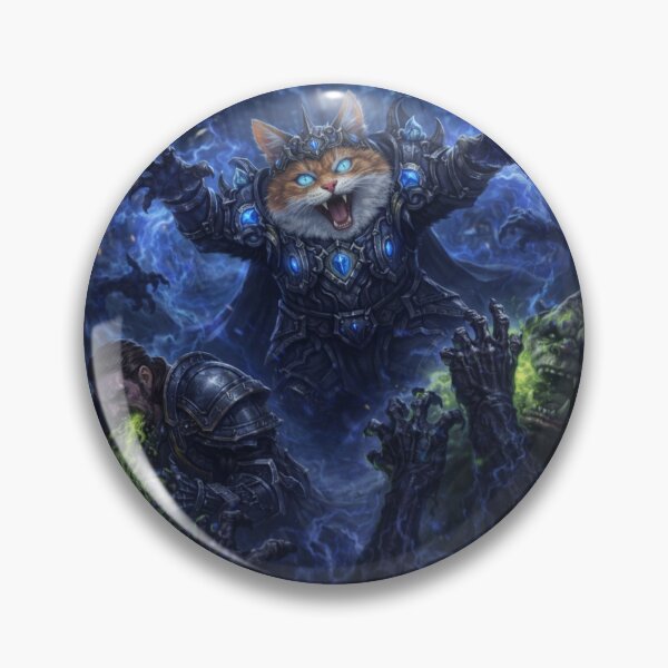 Item preview, Chaos Mage Cat – Epic Fantasy Battle with a Mischievous Feline Sorcerer designed and sold by Mirgonhood.