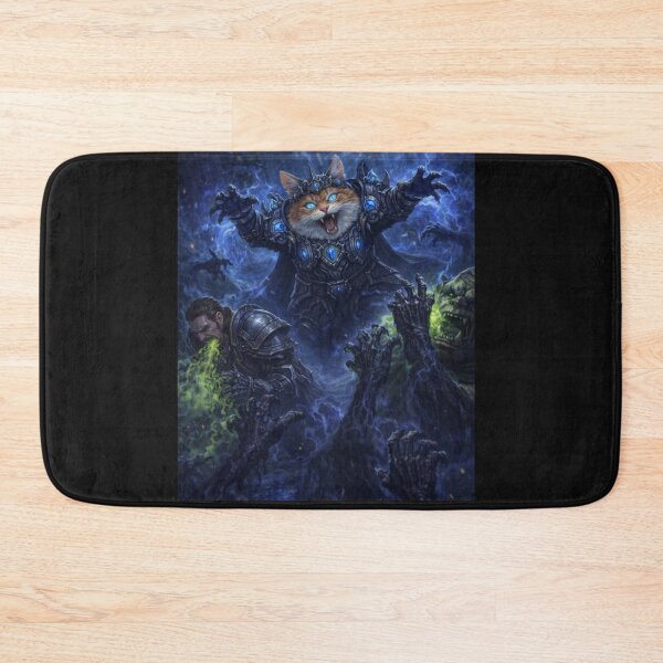 Item preview, Chaos Mage Cat – Epic Fantasy Battle with a Mischievous Feline Sorcerer designed and sold by Mirgonhood.
