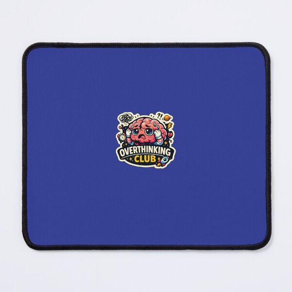 Item preview, Overthinking Club Sticker designed and sold by VibeCraft-Studio.