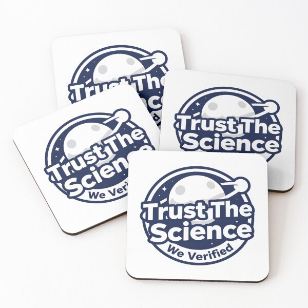 Item preview, Trust The Science Funny Science Quote Design designed and sold by VibeFactoryOfc.