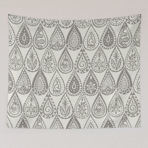 Item preview, Indian raindrops sienna designed and sold by scrummy.