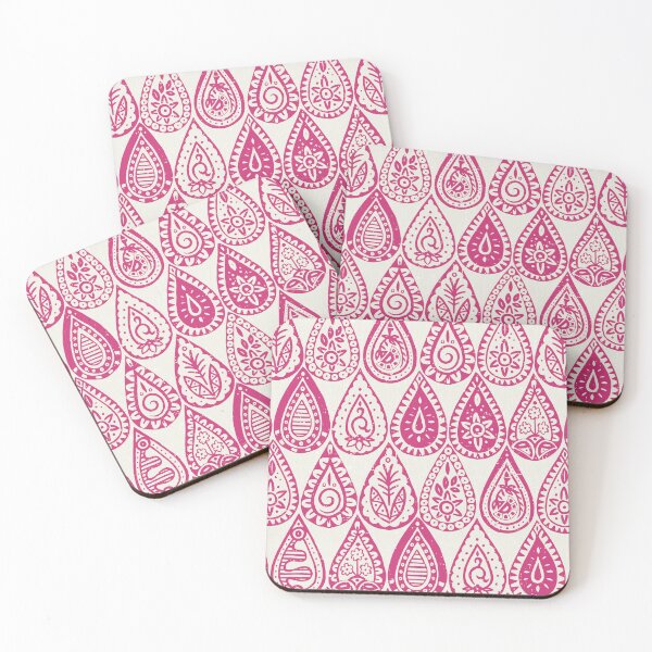 Item preview, Indian raindrops pink designed and sold by scrummy.