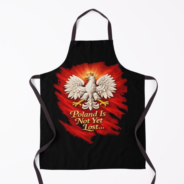 Item preview, Poland Is Not Yet Lost – Polish Eagle Patriotic Design Red Background designed and sold by Kiziorq.