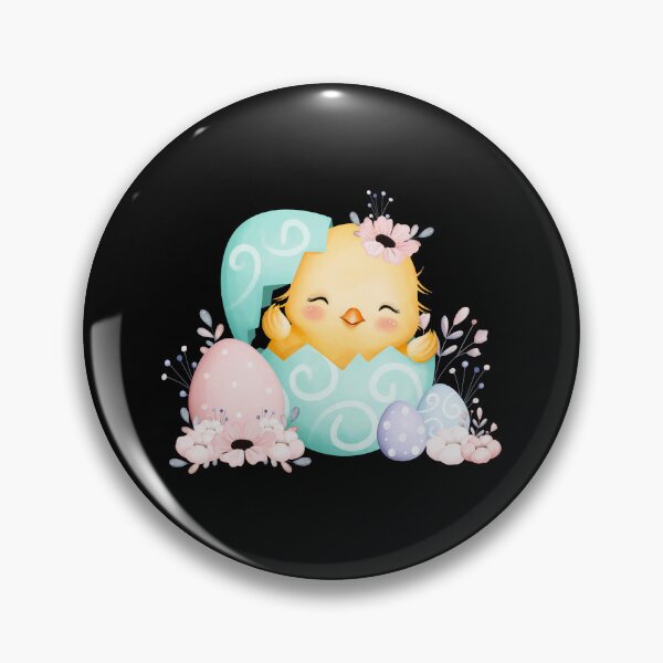 Item preview, Adorable Easter Chicks and Eggs - Cute Kawaii Spring Graphic Gift designed and sold by FuzionRaptor.