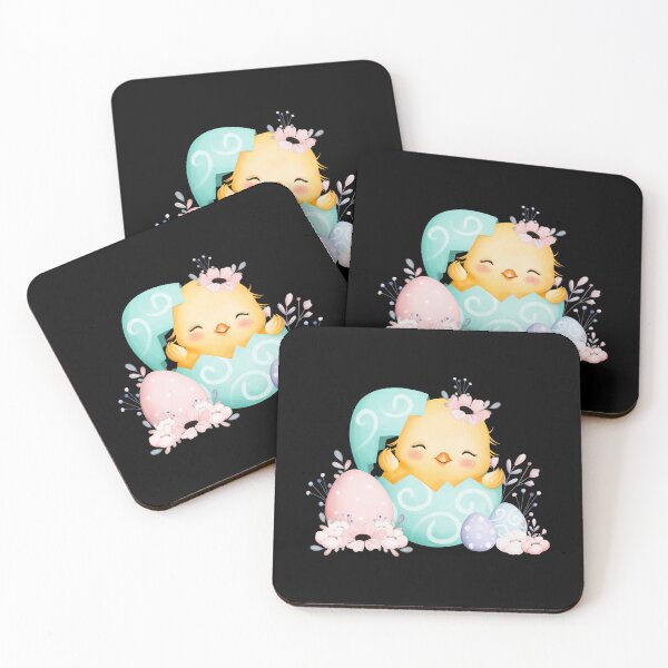Item preview, Adorable Easter Chicks and Eggs - Cute Kawaii Spring Graphic Gift designed and sold by FuzionRaptor.