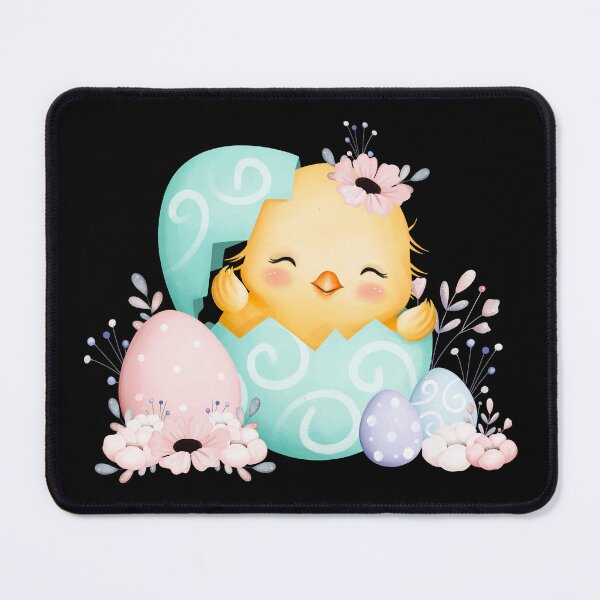 Item preview, Adorable Easter Chicks and Eggs - Cute Kawaii Spring Graphic Gift designed and sold by FuzionRaptor.