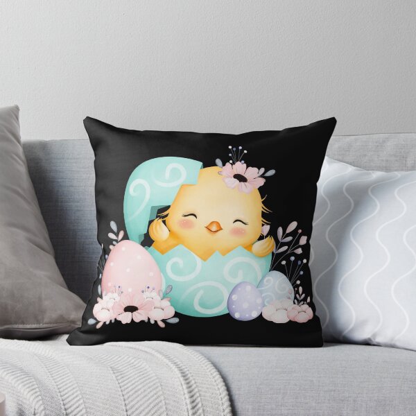 Item preview, Adorable Easter Chicks and Eggs - Cute Kawaii Spring Graphic Gift designed and sold by FuzionRaptor.