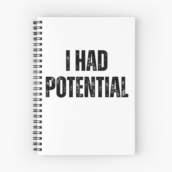 Item preview, I Had Potential Funny Sarcastic Physics Science Pun Vintage designed and sold by Ali-printshop.