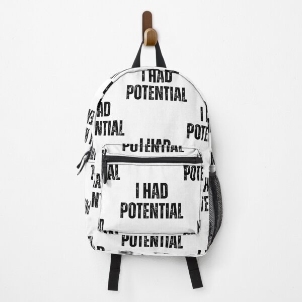 Item preview, I Had Potential Funny Sarcastic Physics Science Pun Vintage designed and sold by Ali-printshop.