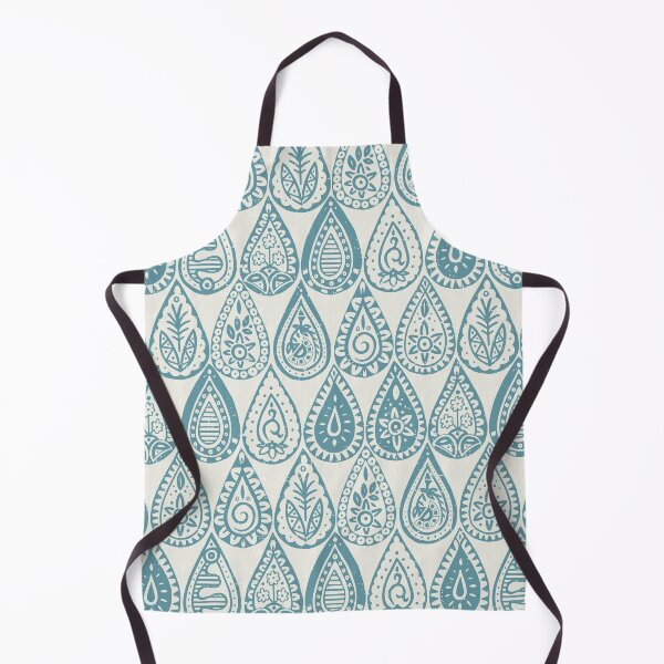 Item preview, Indian raindrops blue designed and sold by scrummy.
