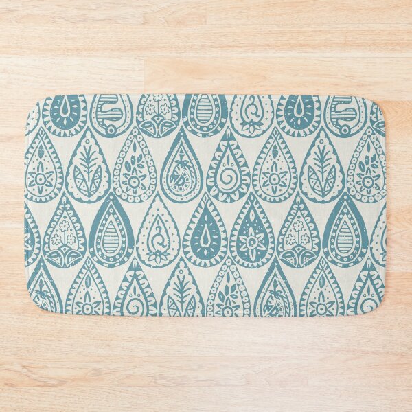 Item preview, Indian raindrops blue designed and sold by scrummy.