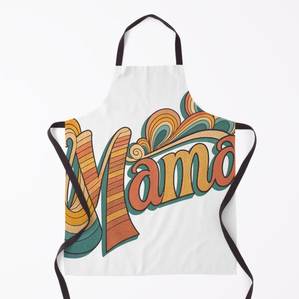 Artikelvorschau, Groovy Typographic Mama entworfen und verkauft von GogoGrove.
