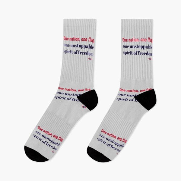 Item preview, One Nation, One Flag, One Unstoppable Spirit Of Freedom designed and sold by Zoaluxe.