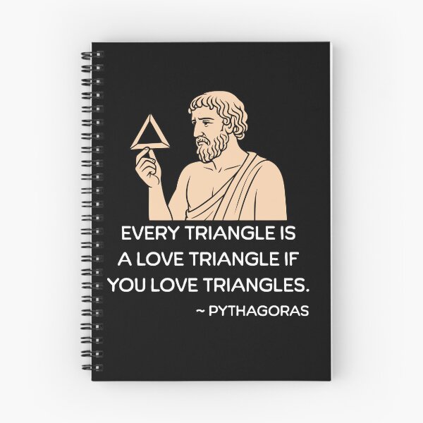 Item preview, Every Triangle Is A Love Triangle Shirt | Funny Math Geek Tee | Geometry Meme Shirt | Sarcastic Graphic Tee designed and sold by rvanderveken.