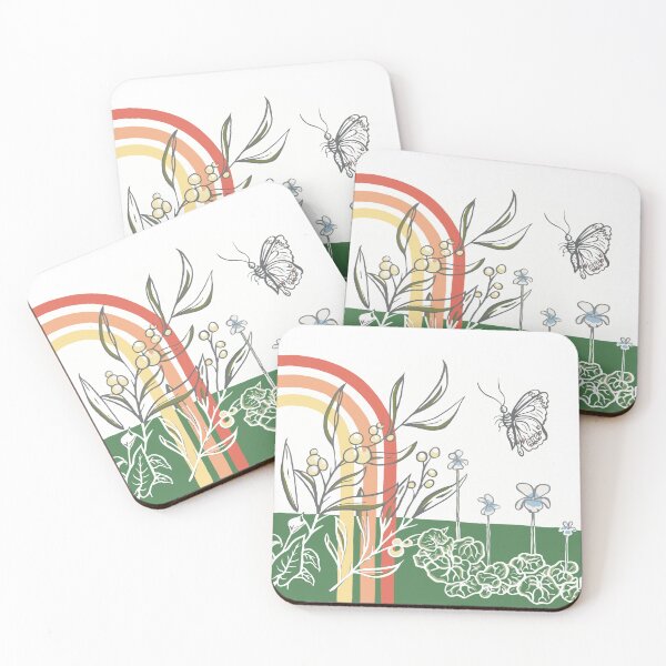 Item preview, Rainbow Garden designed and sold by WildFoxStudio.