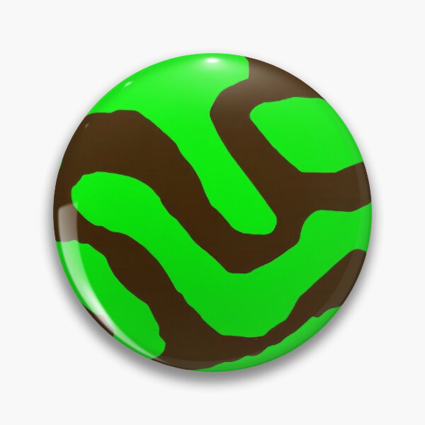 Item preview, Spring Green and Espresso Brown Abstract Botanical Pattern designed and sold by MaisonMaroMara.