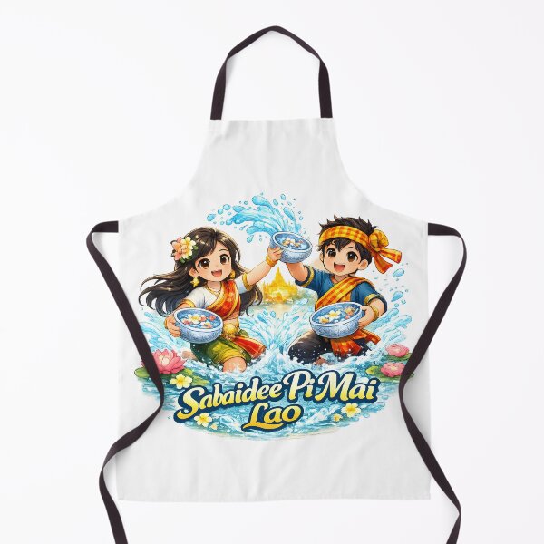 Item preview, Sabaidee Pi Mai Lao – Lao New Year Water Festival Couple Shirt designed and sold by AC Artwear.