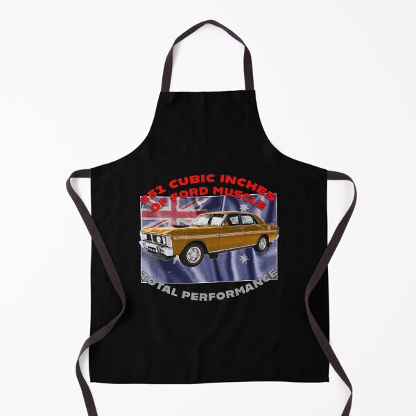 Item preview, Gold Ford Falcon GT HO 351 Classic Australian Muscle Car Artwork 351 Cubic Inches Ford Muscle Total Performance Vintage Falcon GT HO Phase 3 Aussie Car Art Car Lover Gift Fathers Day Christmas Gift designed and sold by Michael van der Hoorn.