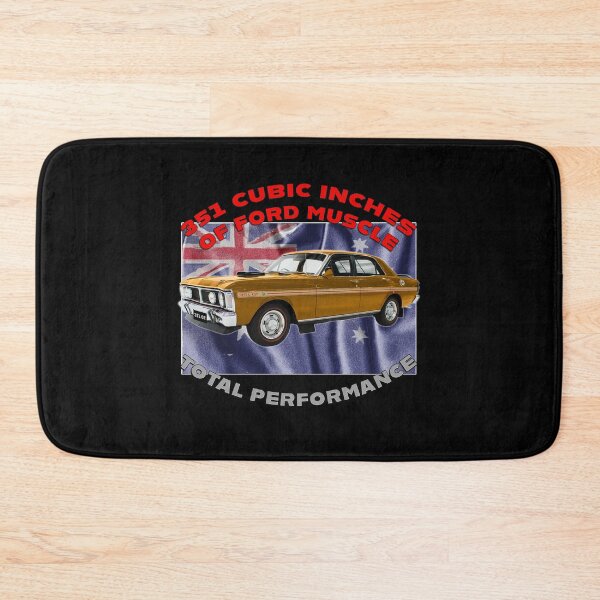 Item preview, Gold Ford Falcon GT HO 351 Classic Australian Muscle Car Artwork 351 Cubic Inches Ford Muscle Total Performance Vintage Falcon GT HO Phase 3 Aussie Car Art Car Lover Gift Fathers Day Christmas Gift designed and sold by Michael van der Hoorn.