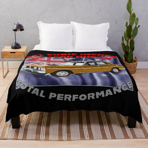 Item preview, Gold Ford Falcon GT HO 351 Classic Australian Muscle Car Artwork 351 Cubic Inches Ford Muscle Total Performance Vintage Falcon GT HO Phase 3 Aussie Car Art Car Lover Gift Fathers Day Christmas Gift designed and sold by Michael van der Hoorn.