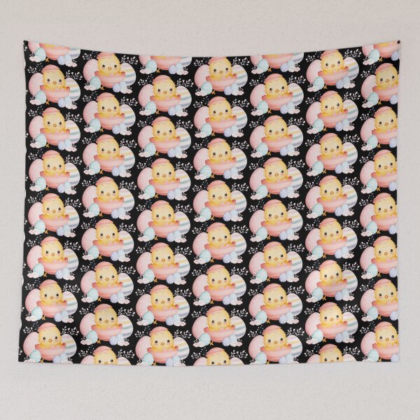 Item preview, Easter Chicks Eggs - Spring Kawaii Power Vibe designed and sold by FuzionRaptor.