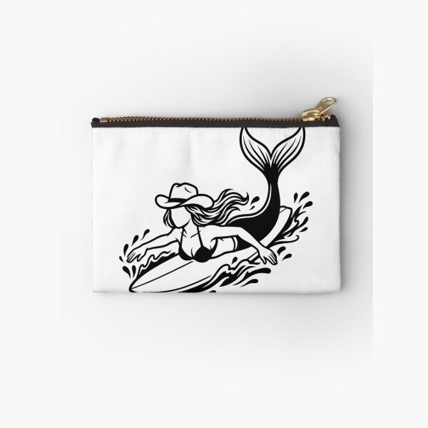 Item preview, Surfing Cowgirl Mermaid designed and sold by theartfulaspie.