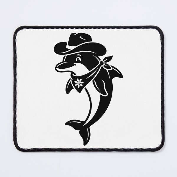 Item preview, Dolphin Cowboy designed and sold by theartfulaspie.
