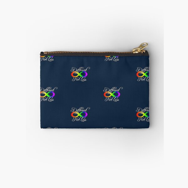 Item preview, Different Not Less Autism Acceptance Rainbow Infinity Symbol designed and sold by tamdevo1.