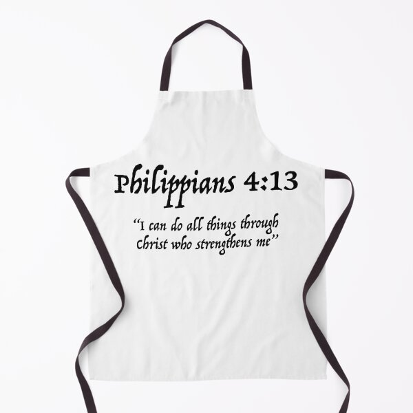 Item preview, Bible Verse Philippians 4:13 KJV designed and sold by GuyBlank.