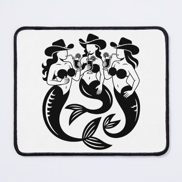 Item preview, Cowgirl Mermaid Cocktails designed and sold by theartfulaspie.