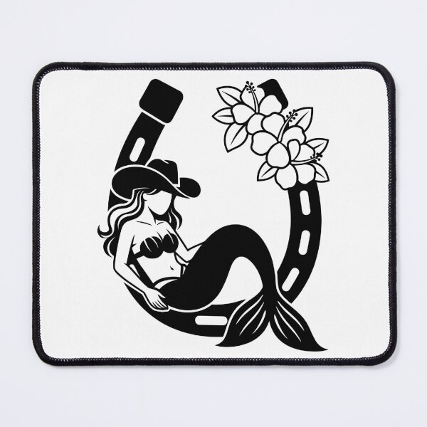 Item preview, Cowgirl Mermaid designed and sold by theartfulaspie.