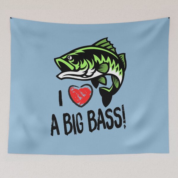 Item preview, I Love A Big Bass! designed and sold by G2Creative.