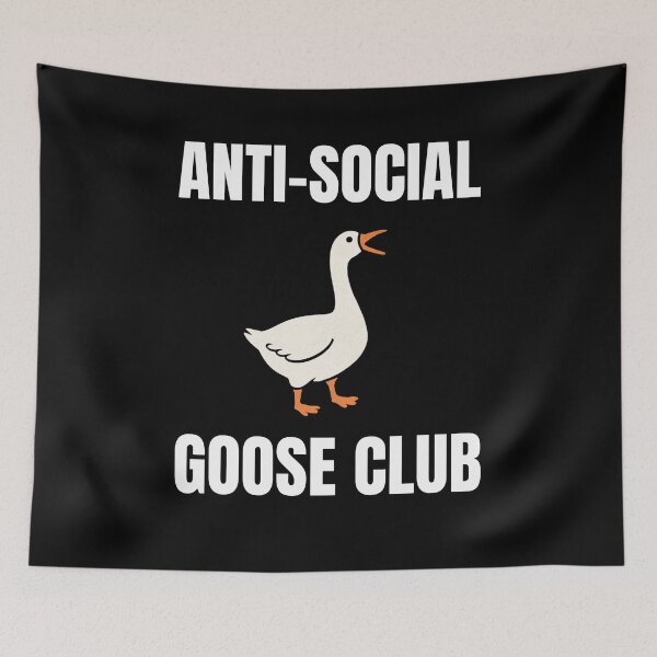 Item preview, Introverted Goose Solitude Honk Bird Apparel designed and sold by snowry.