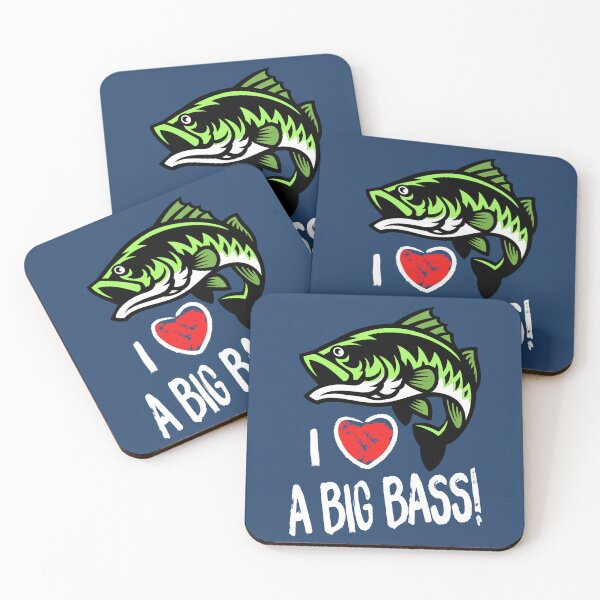 Item preview, I love A Big Bass Reversed designed and sold by G2Creative.