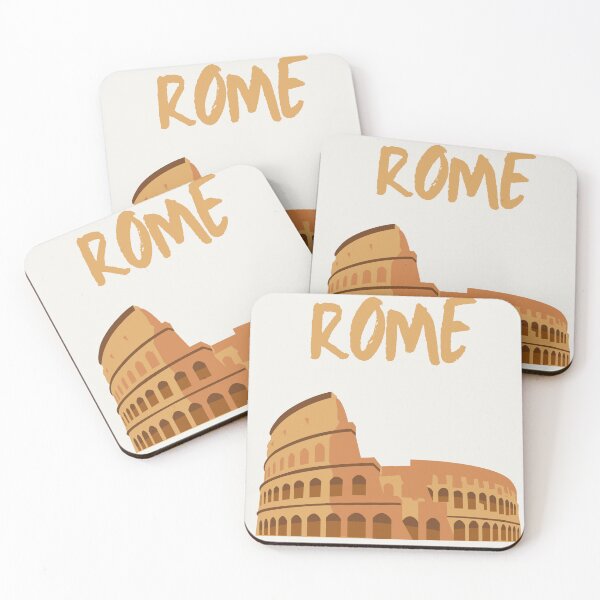 Item preview, Roman Colosseum Illustration – Rome Travel Art designed and sold by ElartedeNoel.