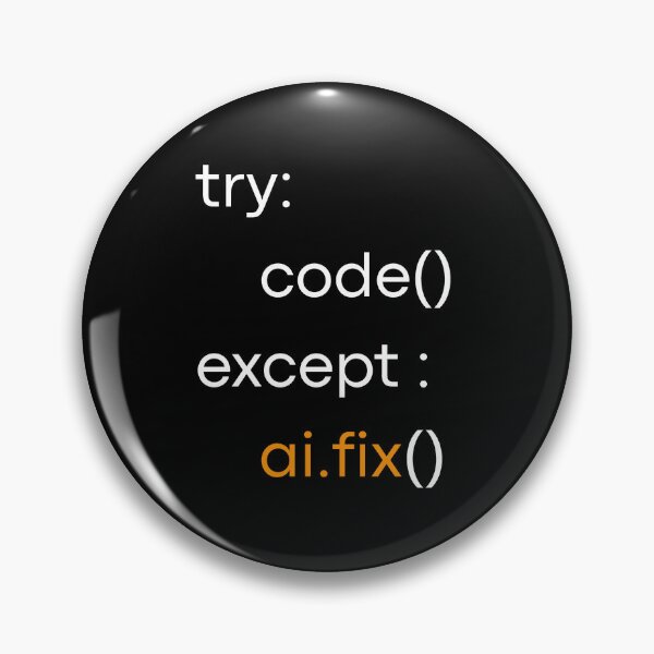 Item preview, try code except ask AI designed and sold by SkynetV5.