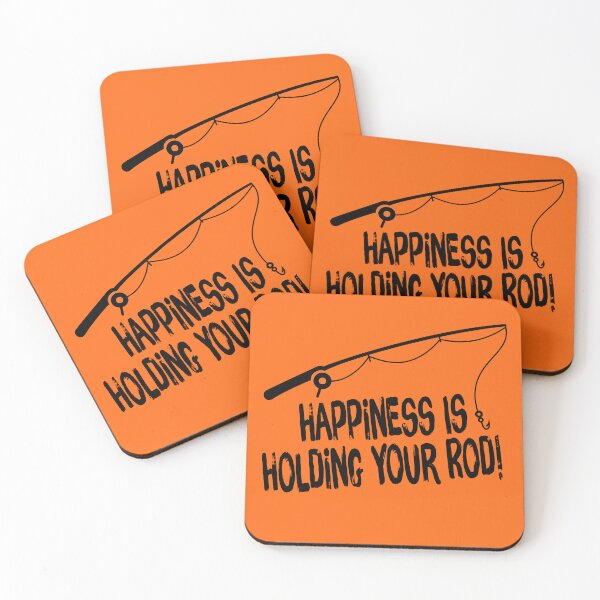 Item preview, Happiness Is Holding Your Rod designed and sold by G2Creative.