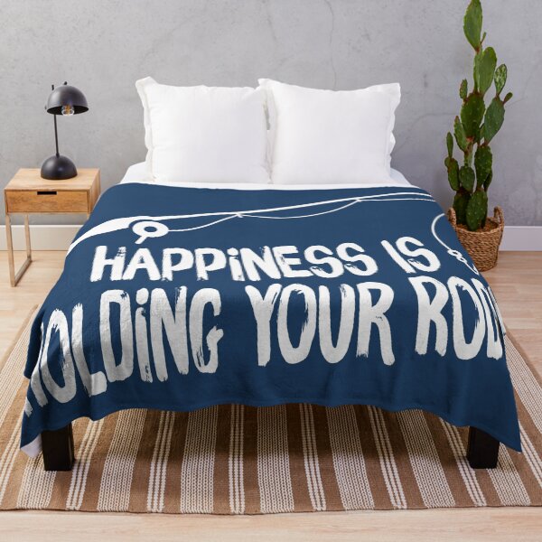 Item preview, Happiness Is Holding Your Rod Reversed designed and sold by G2Creative.