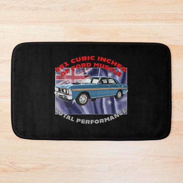 Item preview, Blue Ford Falcon GT HO 351 Classic Australian Muscle Car Artwork 351 Cubic Inches Ford Muscle Total Performance Vintage Falcon GT HO Phase 3 Aussie Car Art Car Lover Gift Fathers Day Christmas Gift designed and sold by Michael van der Hoorn.