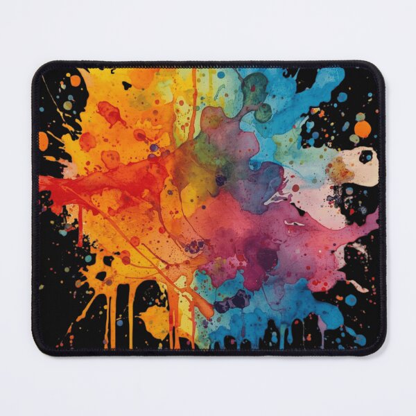 Item preview, Vibrant Watercolor Splashes - Abstract Fluid Art Composition designed and sold by WowDezign.