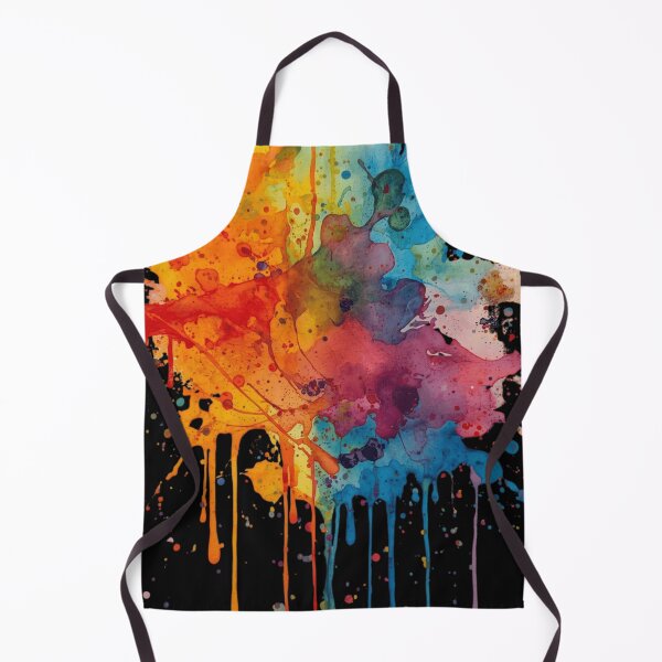 Item preview, Vibrant Watercolor Splashes - Abstract Fluid Art Composition designed and sold by WowDezign.