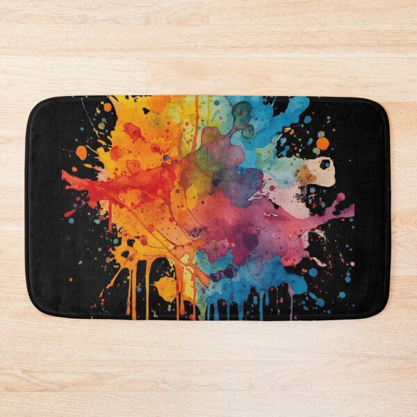 Item preview, Vibrant Watercolor Splashes - Abstract Fluid Art Composition designed and sold by WowDezign.