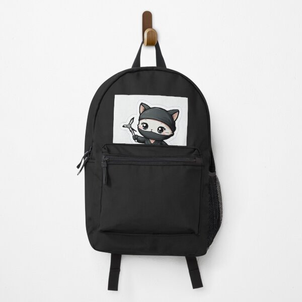 Item preview, Cute Kawaii Ninja Cat Chibi - Adorable Shuriken Kitty designed and sold by Armaan209.