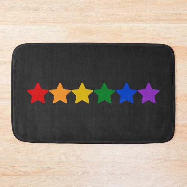 Item preview, Rainbow Unity Stars Graphic Midnight designed and sold by stereonut.