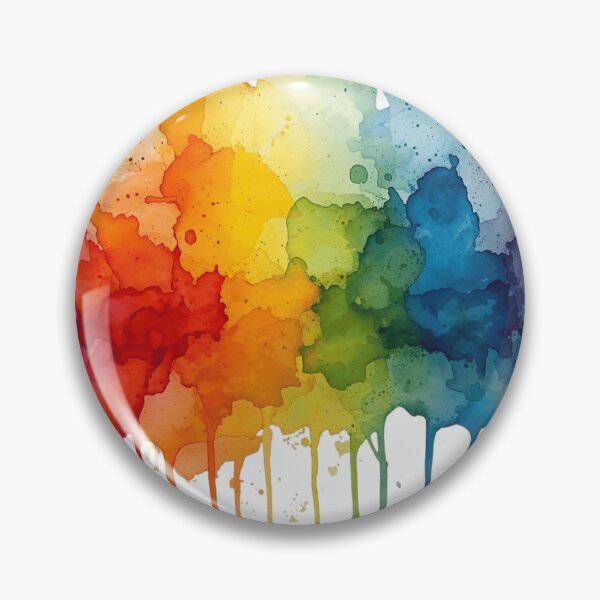 Artikelvorschau, Lebhafte Aquarellspritzer – Abstrakte Fluid-Art-Komposition entworfen und verkauft von WowDezign.