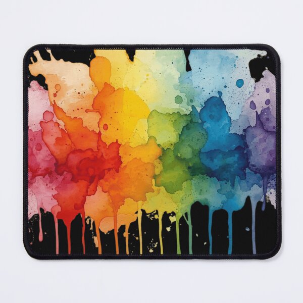 Item preview, Vibrant Watercolor Splashes - Abstract Fluid Art Composition designed and sold by WowDezign.