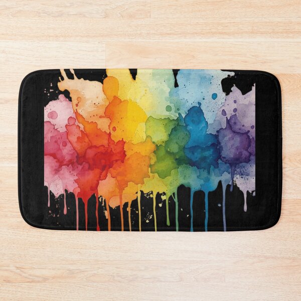 Item preview, Vibrant Watercolor Splashes - Abstract Fluid Art Composition designed and sold by WowDezign.