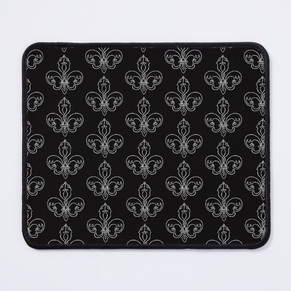Item preview, Acanthus Fleur de Lis - Black designed and sold by WildFoxStudio.
