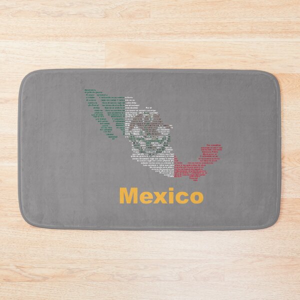 Item preview, Mexico World Cup 2026 Host Pride - Anthem, Map & Flag Art designed and sold by JR78.